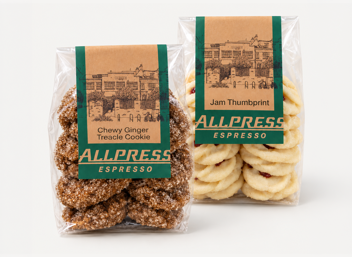 Allpress Espresso illustrated packaging