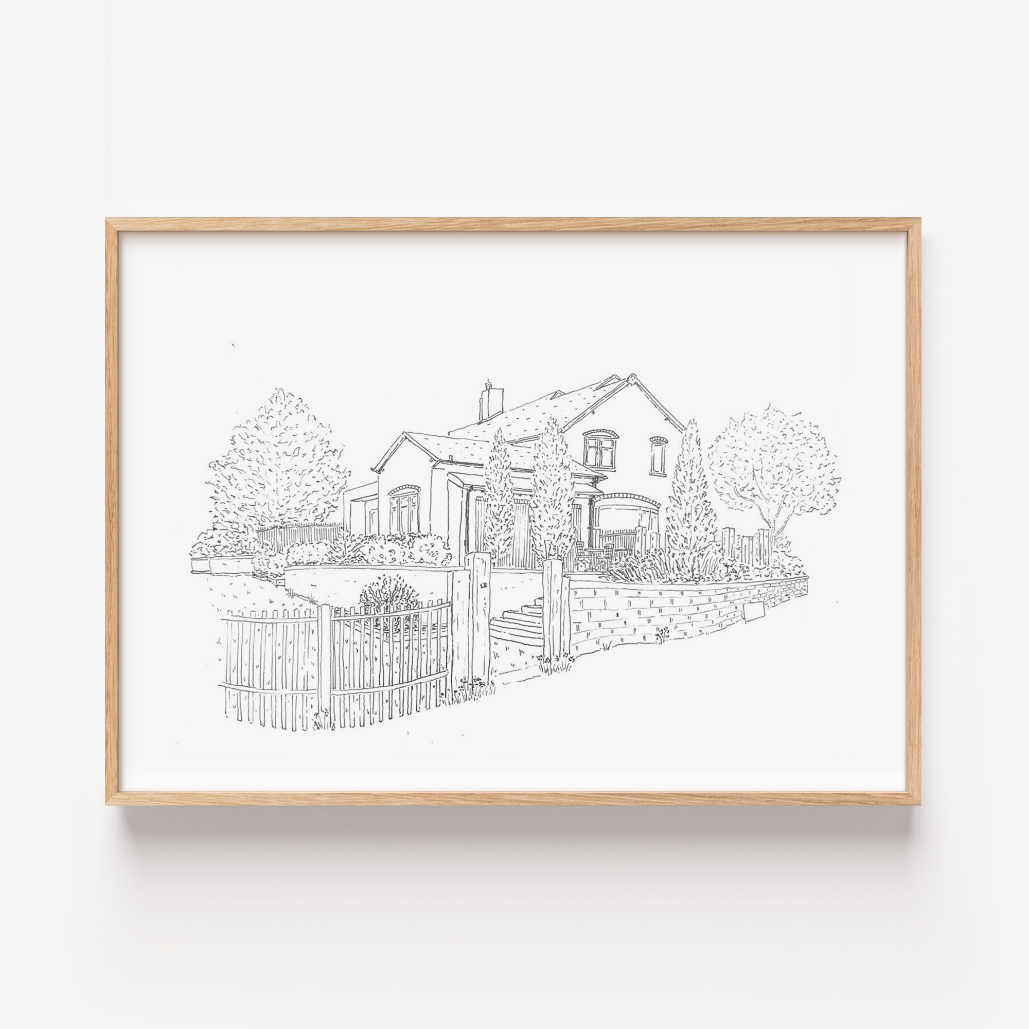 Anniversary gift illustration